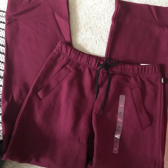 NIP VS PINK BOYFRIEND PANTS RUBY White SZ SM - Picture 5 of 9